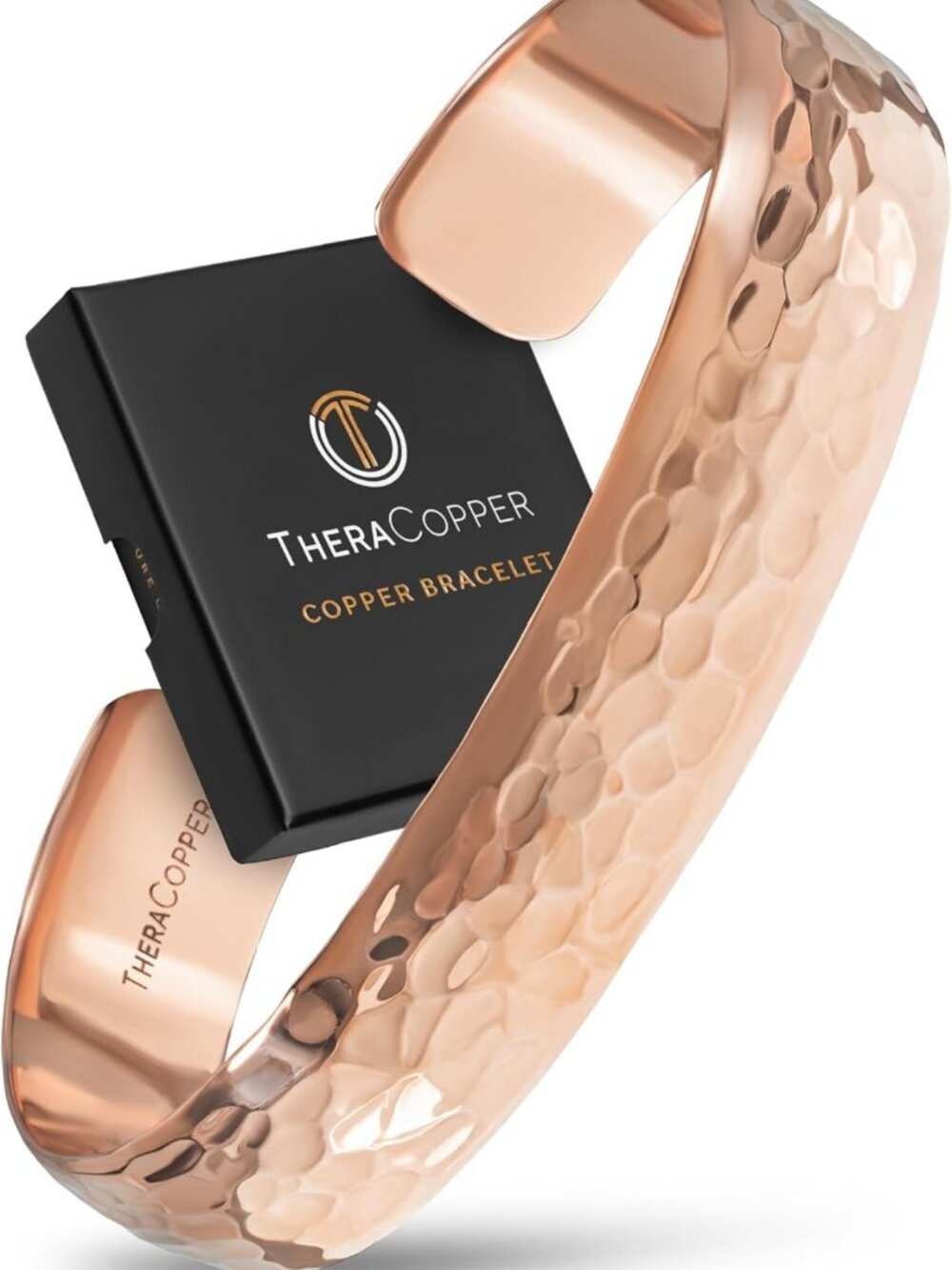 Stylish Pure Copper Cuff Bracelets for Women & Men - Adjustable, Durable Design